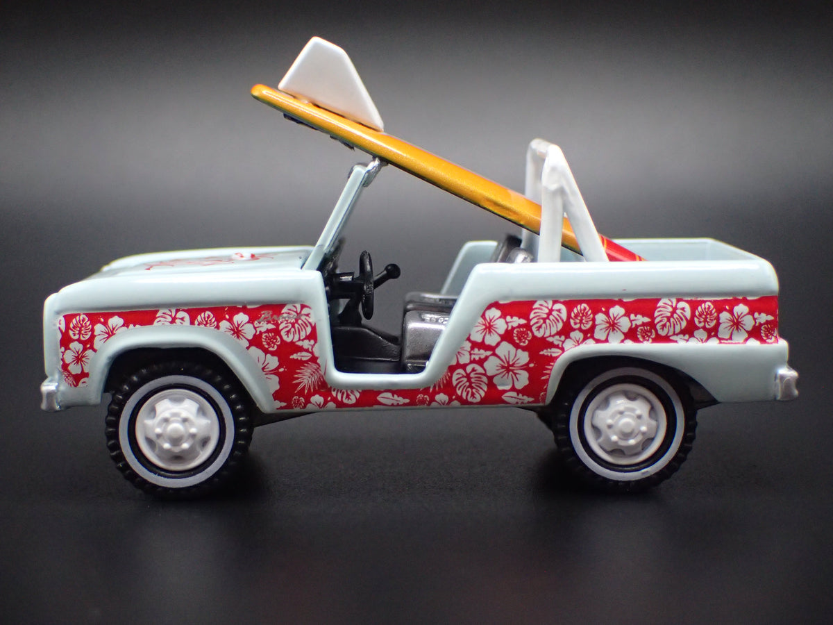 1966 66 FORD BRONCO SURF 1:64 SCALE COLLECTIBLE DIECAST MODEL CAR