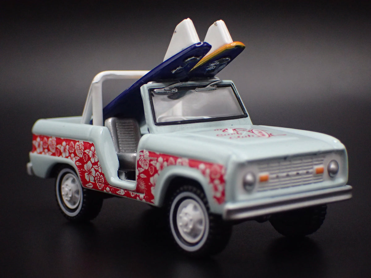 1966 66 FORD BRONCO SURF 1:64 SCALE COLLECTIBLE DIECAST MODEL CAR