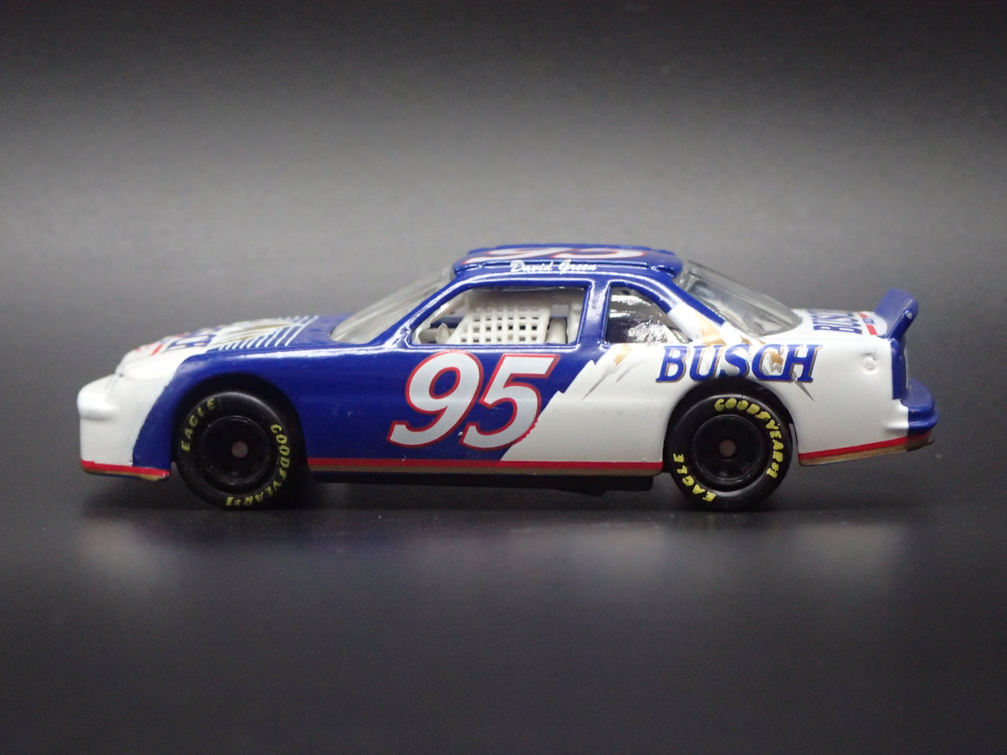 1995 95 CHEVROLET MONTE CARLO 95 DAVID GREEN NASCAR 1:64 SCALE DIECAST MODEL CAR