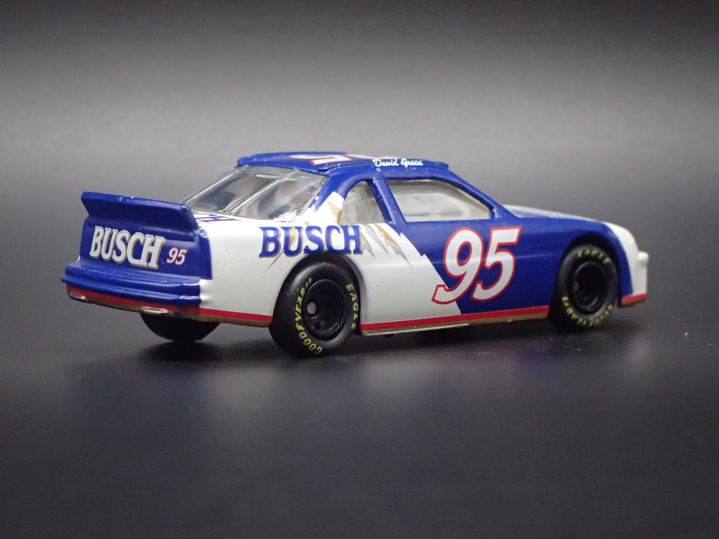 1995 95 CHEVROLET MONTE CARLO 95 DAVID GREEN NASCAR 1:64 SCALE DIECAST MODEL CAR