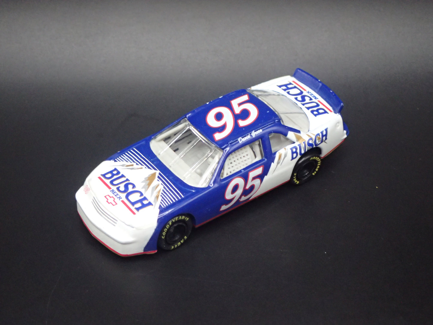 1995 95 CHEVROLET MONTE CARLO 95 DAVID GREEN NASCAR 1:64 SCALE DIECAST MODEL CAR