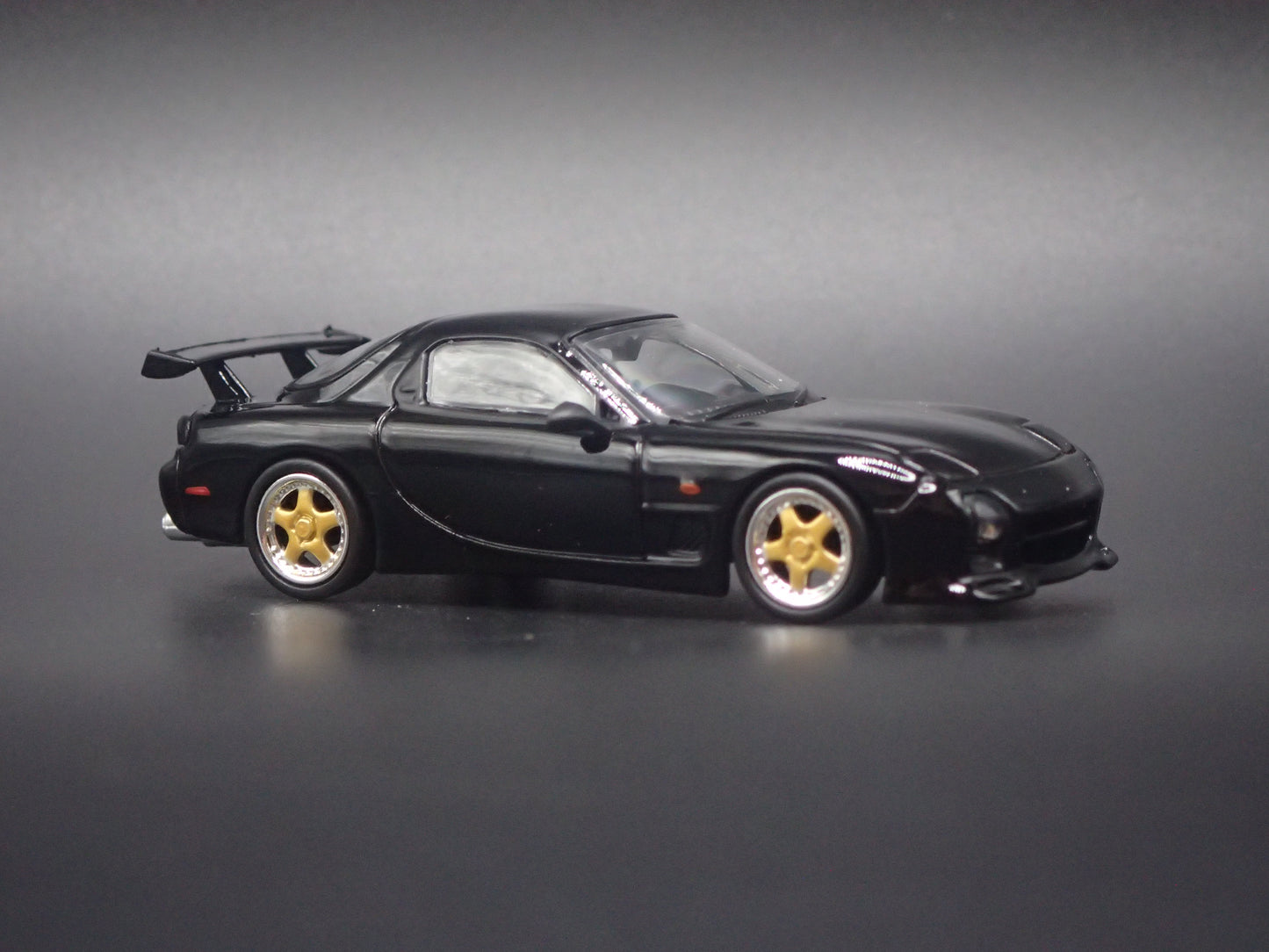 MAZDA RX7 FD3S MAZDASPEED JDM A SPEC WHITE 1:64 SCALE DIORAMA DIECAST MODEL CAR