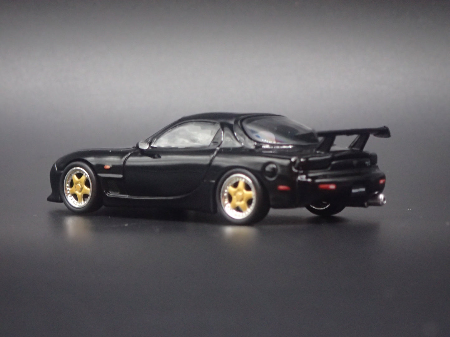MAZDA RX7 FD3S MAZDASPEED JDM A SPEC WHITE 1:64 SCALE DIORAMA DIECAST MODEL CAR