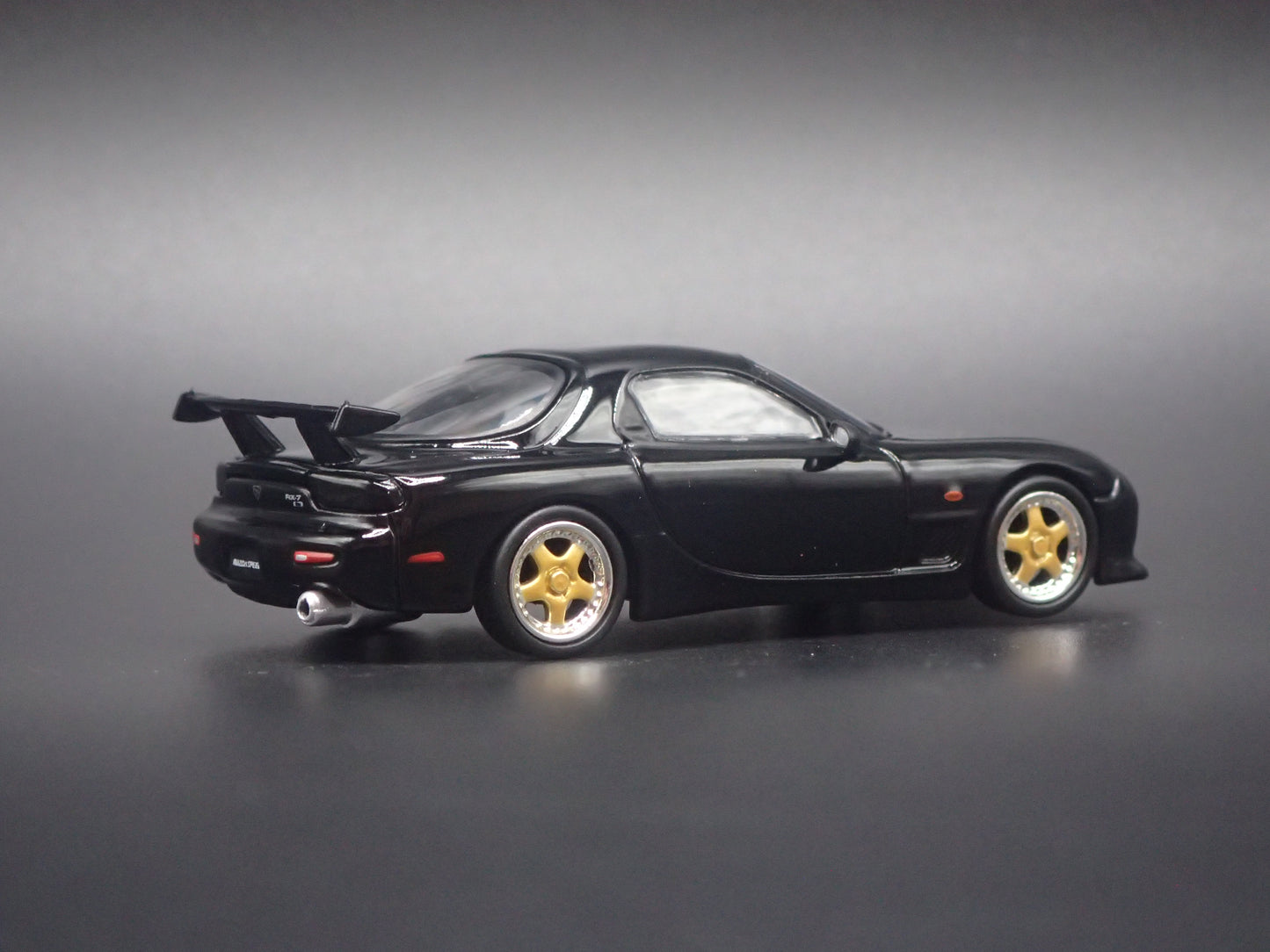 MAZDA RX7 FD3S MAZDASPEED JDM A SPEC WHITE 1:64 SCALE DIORAMA DIECAST MODEL CAR