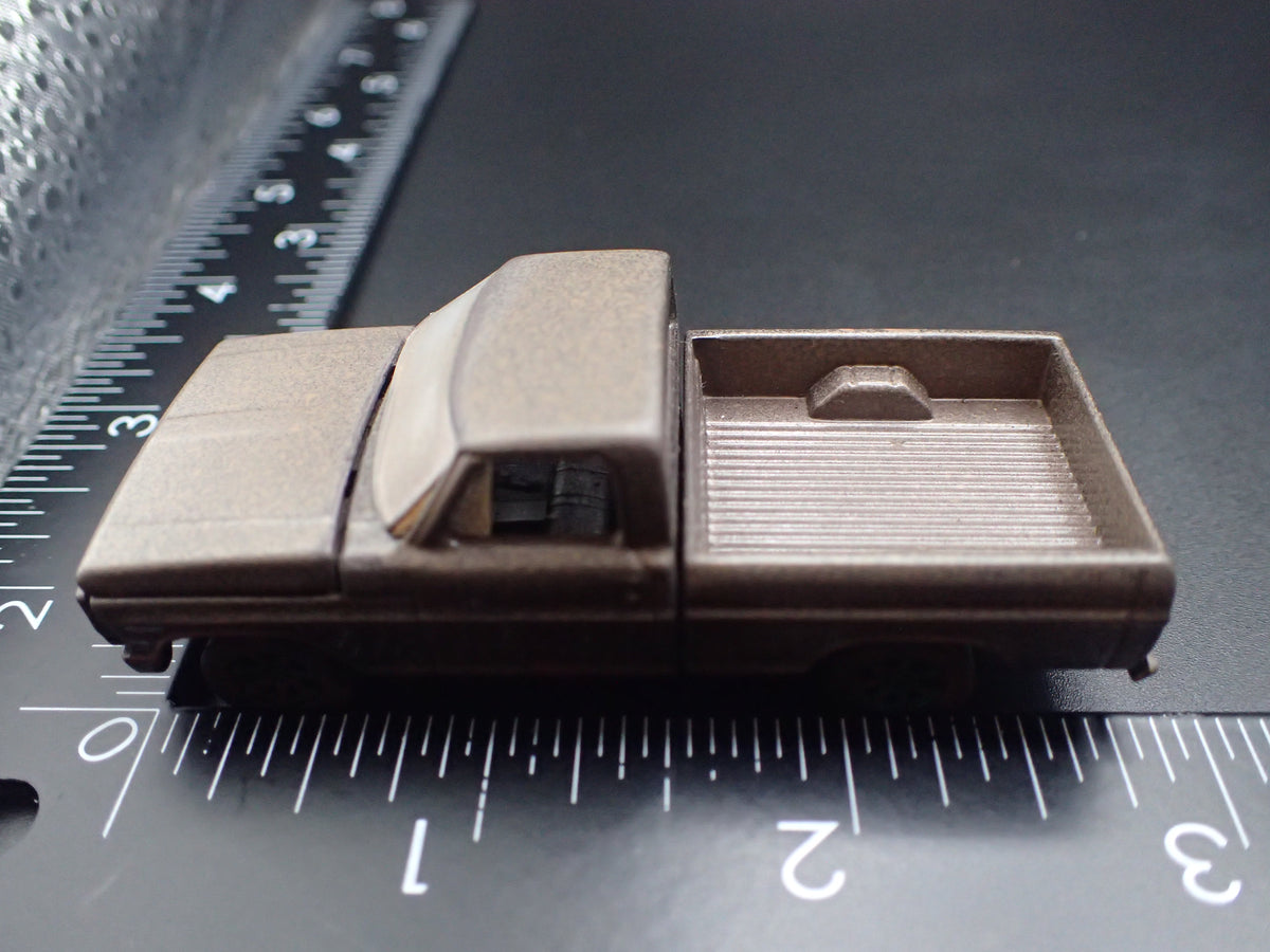 1970 70 FORD F100 SHORT BED PICKUP TRUCK MUDDY CUSTOM 1/64 DIECAST CAR