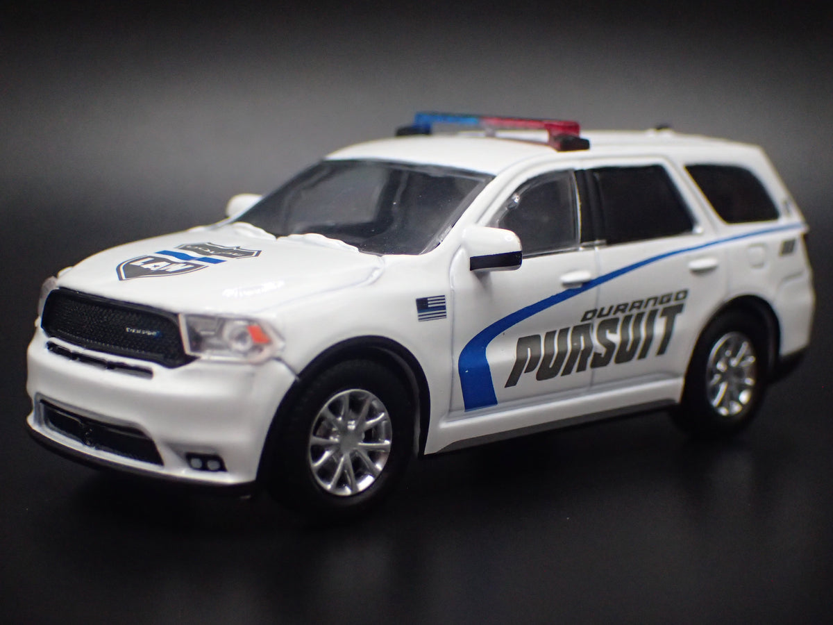 2018-2025 DODGE DURANGO PURSUIT SUV DODGE LAW 1:64 SCALE DIORAMA DIECAST MODEL CAR