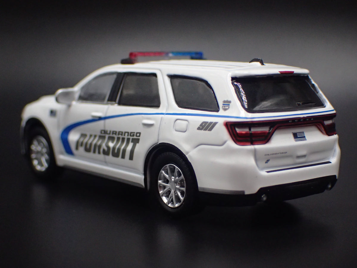 2018-2025 DODGE DURANGO PURSUIT SUV DODGE LAW 1:64 SCALE DIORAMA DIECAST MODEL CAR
