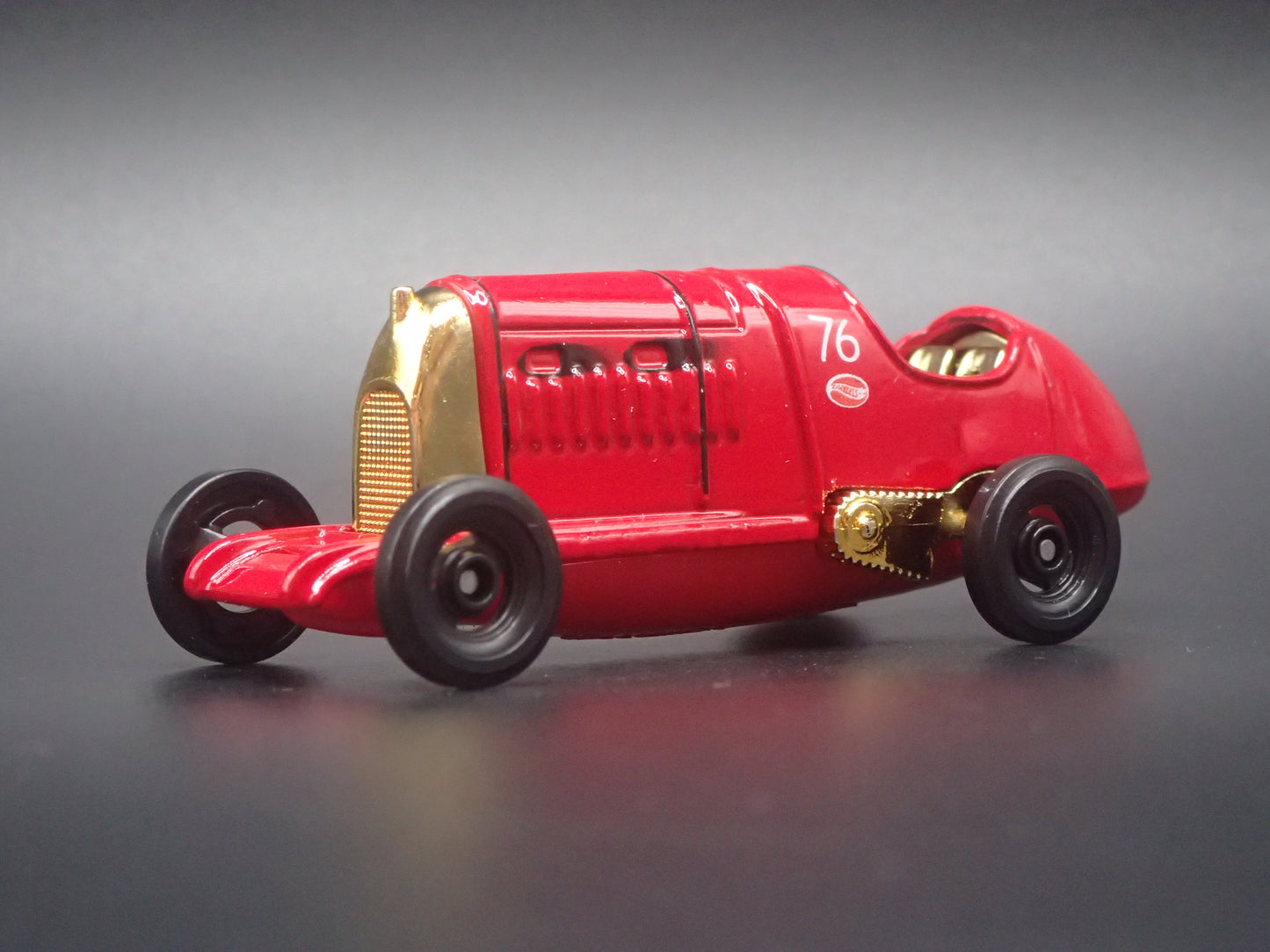 FIAT S76 RECORD BEAST OF TURIN RED 1/64 SCALE COLLECTIBLE DIORAMA DIECAST MODEL CAR