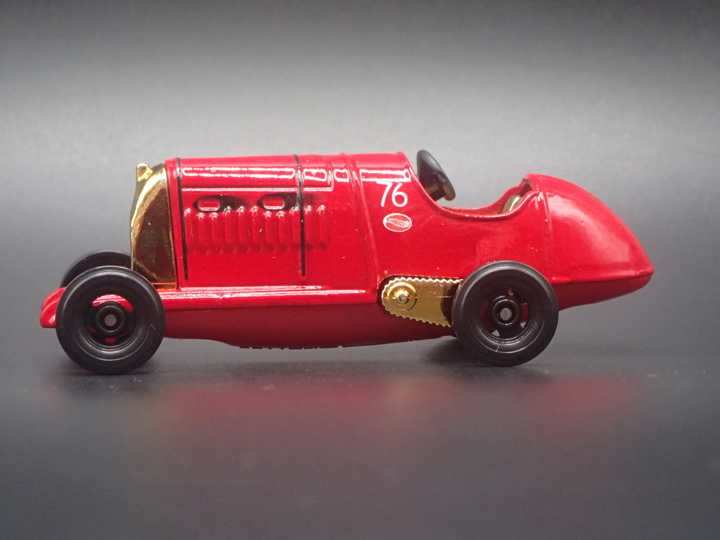 FIAT S76 RECORD BEAST OF TURIN RED 1/64 SCALE COLLECTIBLE DIORAMA DIECAST MODEL CAR