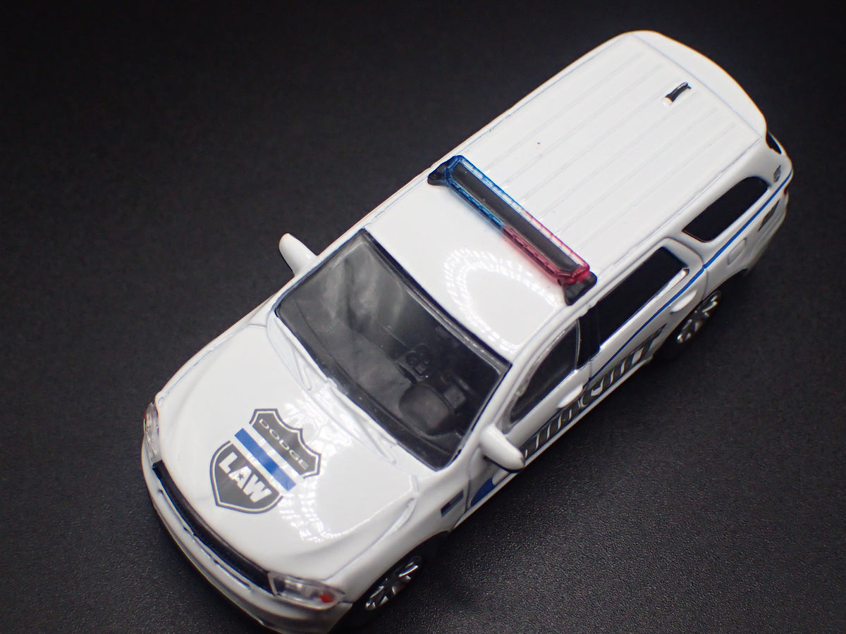 2018-2025 DODGE DURANGO PURSUIT SUV DODGE LAW 1:64 SCALE DIORAMA DIECAST MODEL CAR