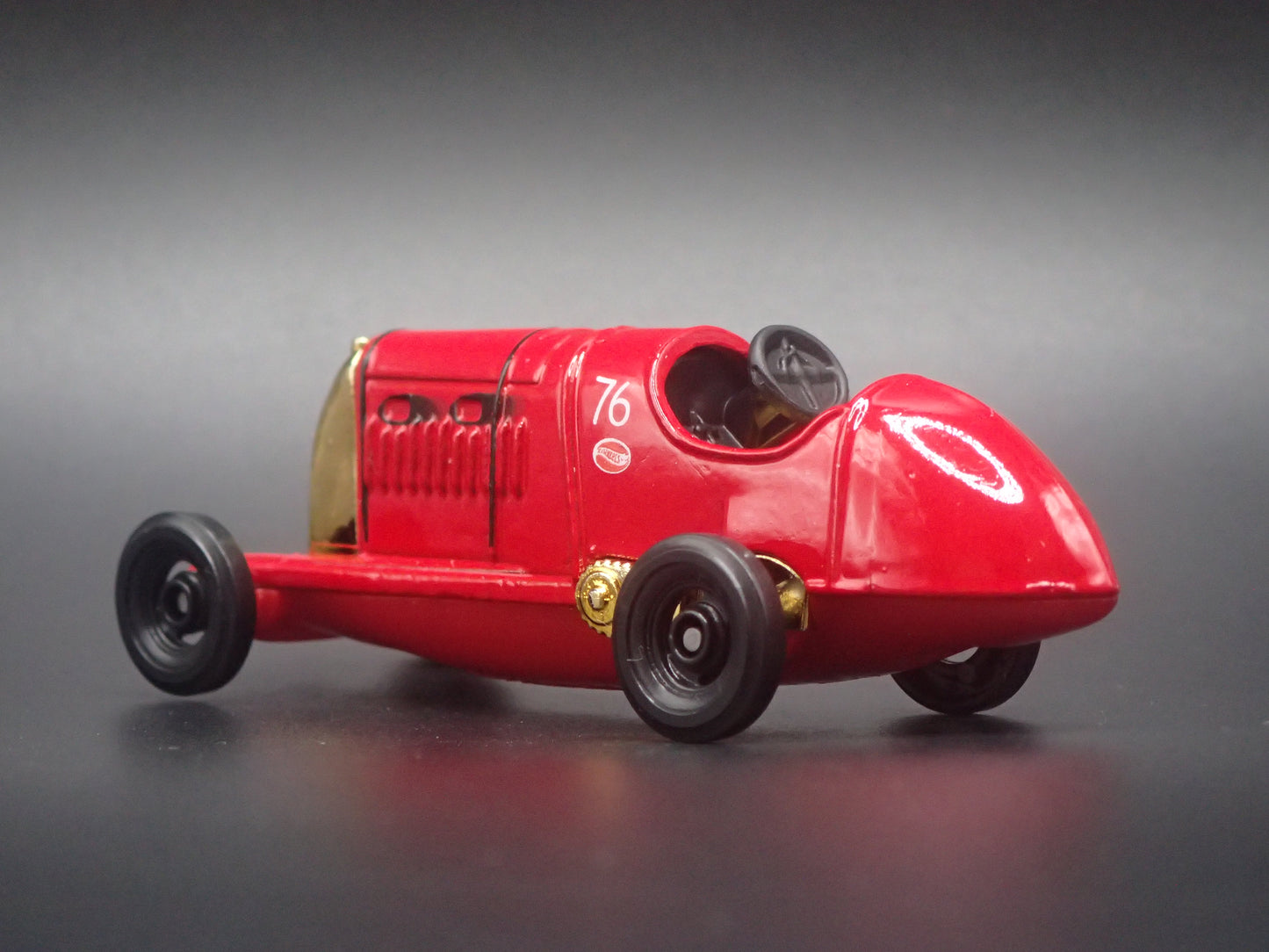 FIAT S76 RECORD BEAST OF TURIN RED 1/64 SCALE COLLECTIBLE DIORAMA DIECAST MODEL CAR
