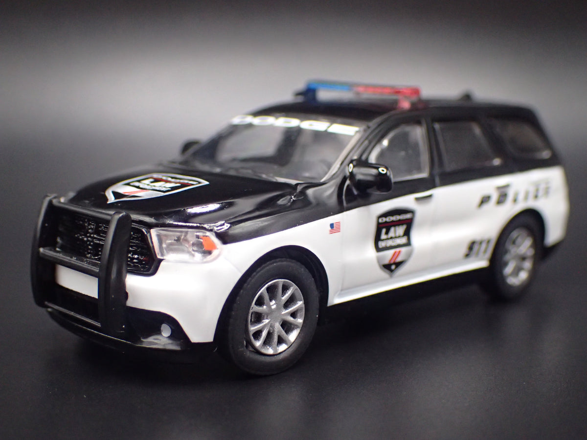 2018-2025 DODGE DURANGO PURSUIT SUV DODGE LAW 1:64 SCALE DIORAMA DIECAST MODEL CAR