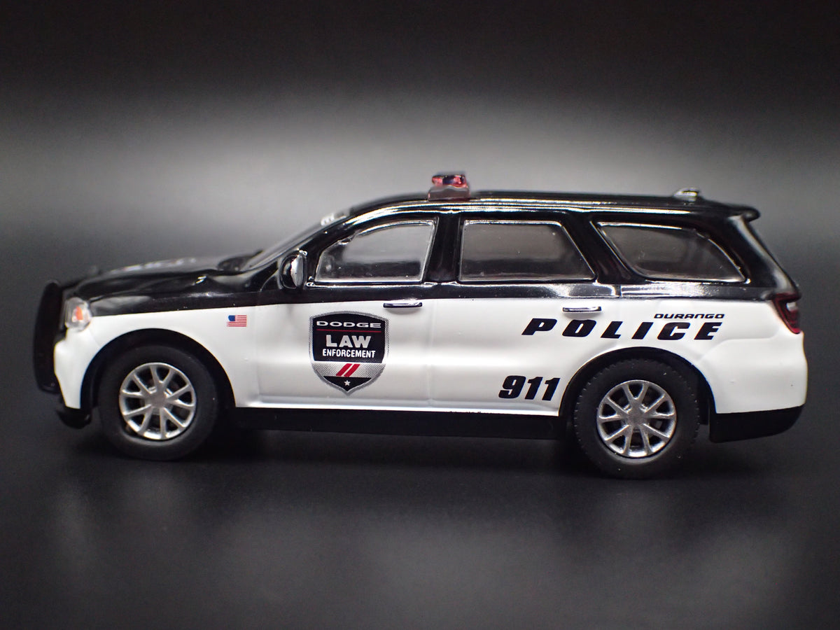 2018-2025 DODGE DURANGO PURSUIT SUV DODGE LAW 1:64 SCALE DIORAMA DIECAST MODEL CAR