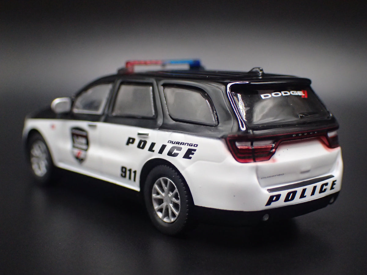 2018-2025 DODGE DURANGO PURSUIT SUV DODGE LAW 1:64 SCALE DIORAMA DIECAST MODEL CAR