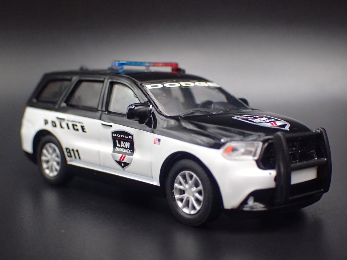 2018-2025 DODGE DURANGO PURSUIT SUV DODGE LAW 1:64 SCALE DIORAMA DIECAST MODEL CAR
