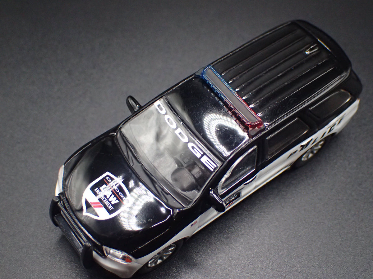 2018-2025 DODGE DURANGO PURSUIT SUV DODGE LAW 1:64 SCALE DIORAMA DIECAST MODEL CAR