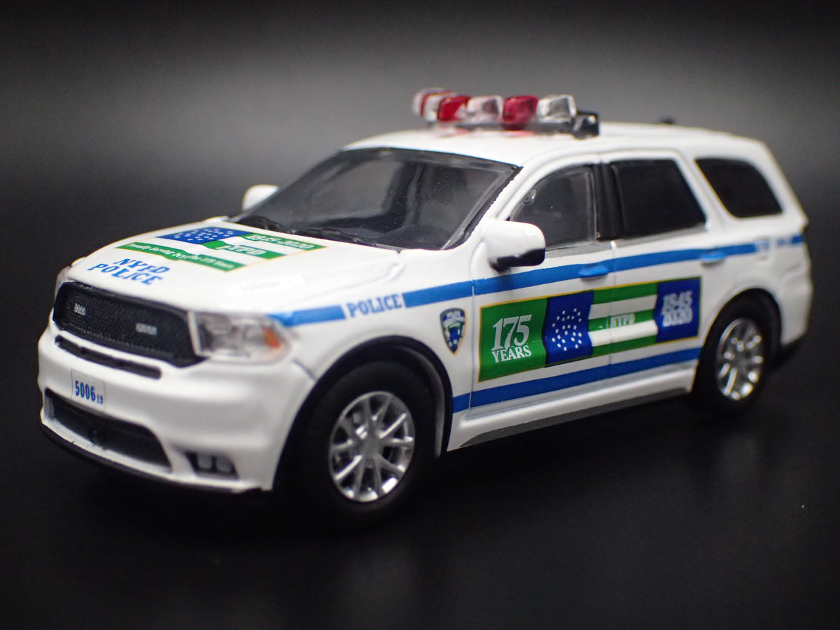 2020 20 DODGE DURANGO NYPD NEW YORK POLICE 1:64 SCALE DIORAMA DIECAST MODEL CAR