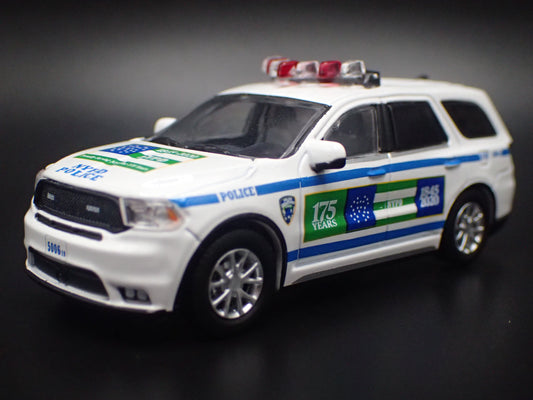 2020 20 DODGE DURANGO NYPD NEW YORK POLICE 1:64 SCALE DIORAMA DIECAST MODEL CAR