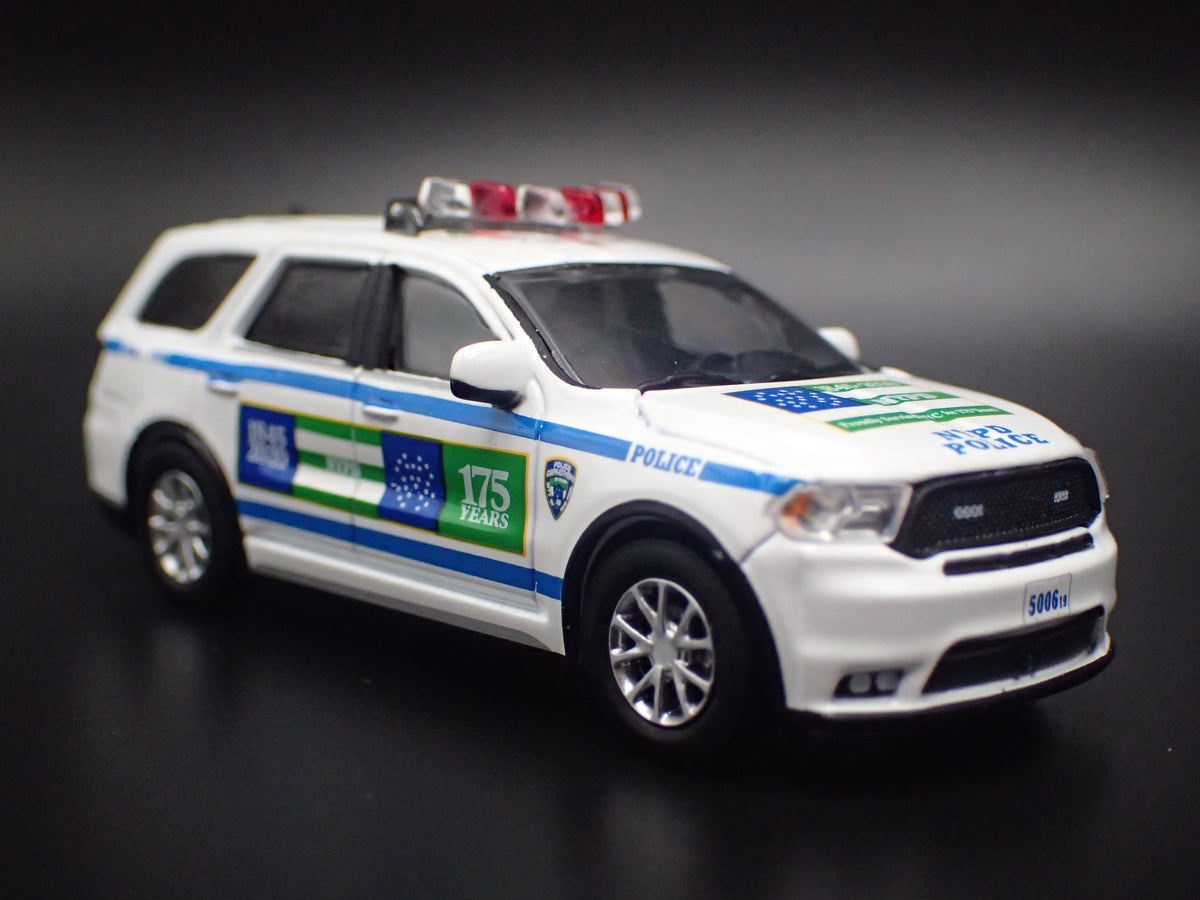 2020 20 DODGE DURANGO NYPD NEW YORK POLICE 1:64 SCALE DIORAMA DIECAST MODEL CAR