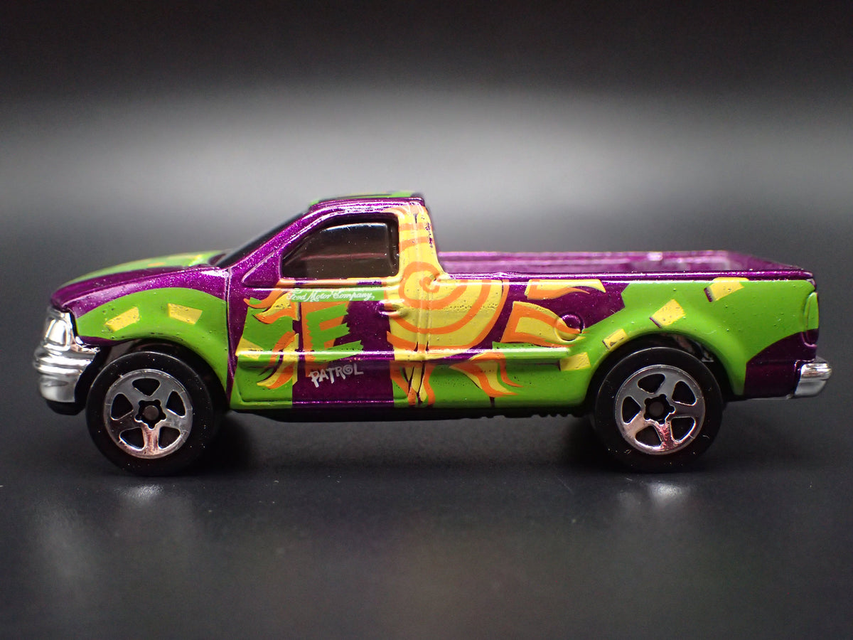 1997-2004 FORD F150 PICKUP TRUCK PURPLE 1:64 SCALE COLLECTIBLE DIECAST MODEL CAR
