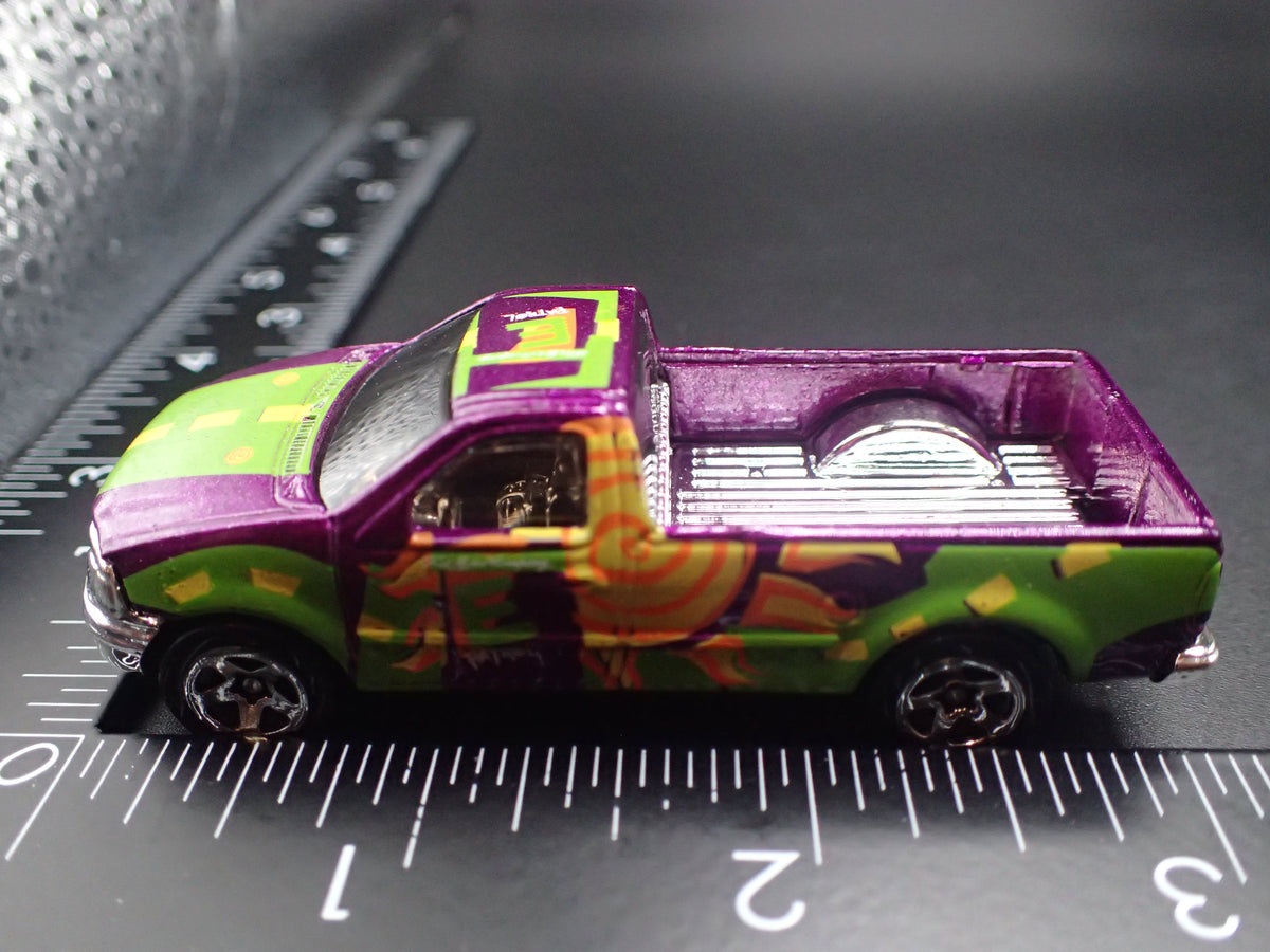 1997-2004 FORD F150 PICKUP TRUCK PURPLE 1:64 SCALE COLLECTIBLE DIECAST MODEL CAR