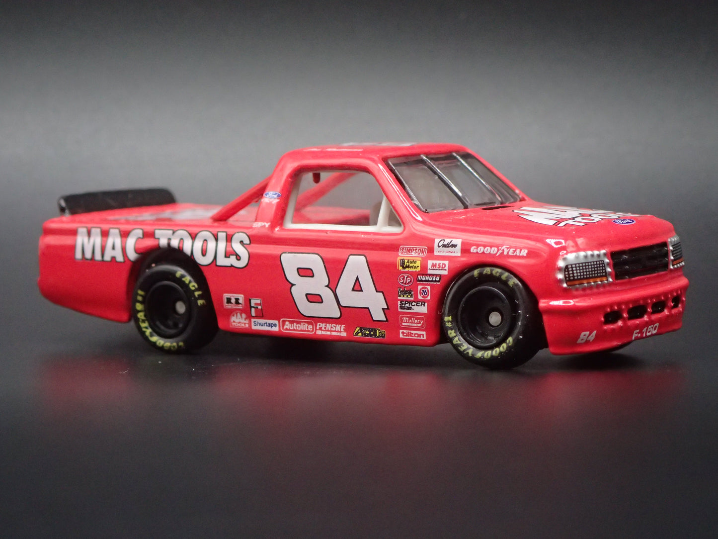 1995 95 FORD F150 #84 JOE RUTTMAN MAC TOOLS NASCAR TRUCK 1:64 DIECAST CAR