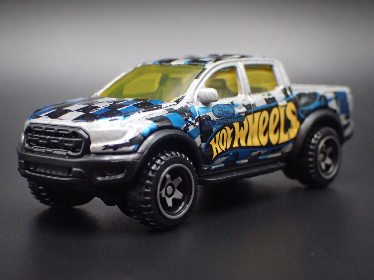 2017-2020 FORD RANGER RAPTOR PICKUP TRUCK SILVER 1/64 SCALE DIECAST MODEL CAR