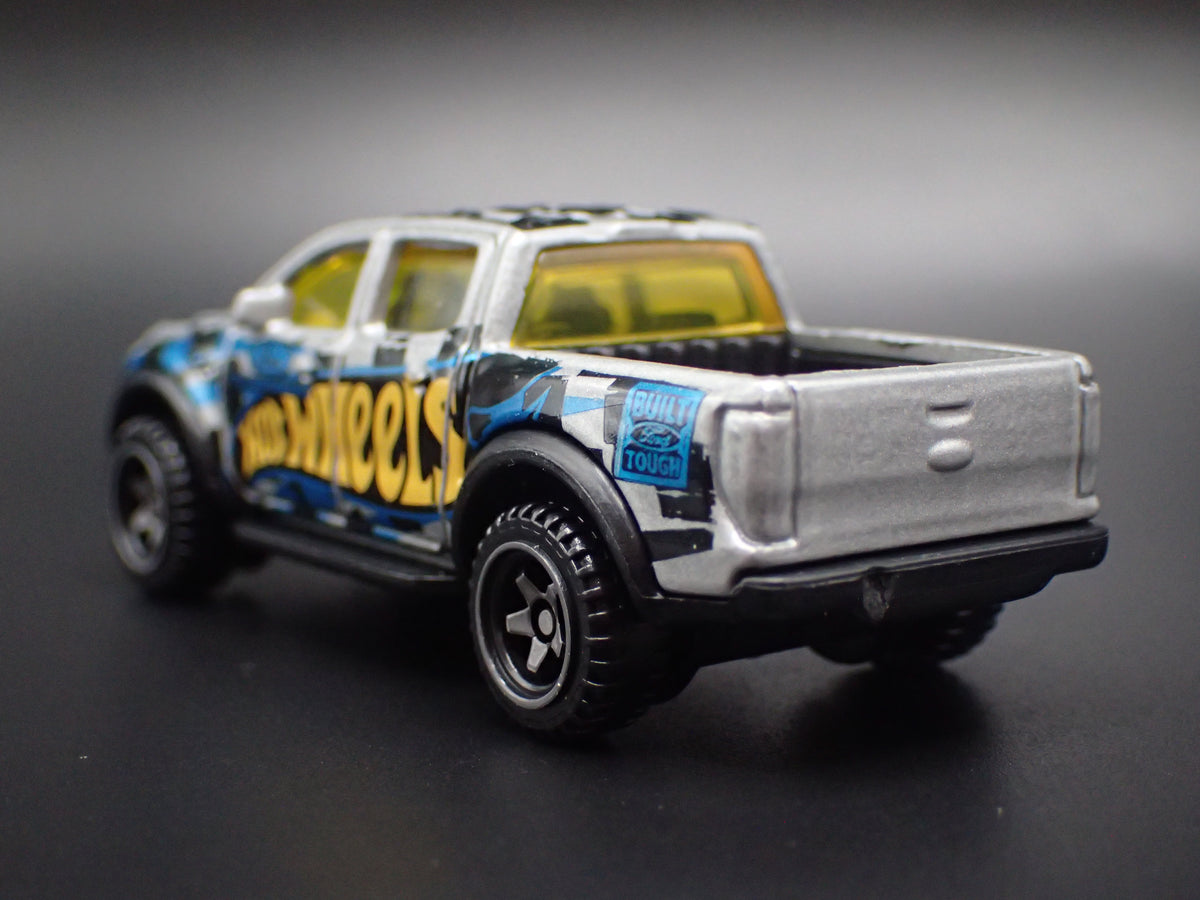2017-2020 FORD RANGER RAPTOR PICKUP TRUCK SILVER 1/64 SCALE DIECAST MODEL CAR