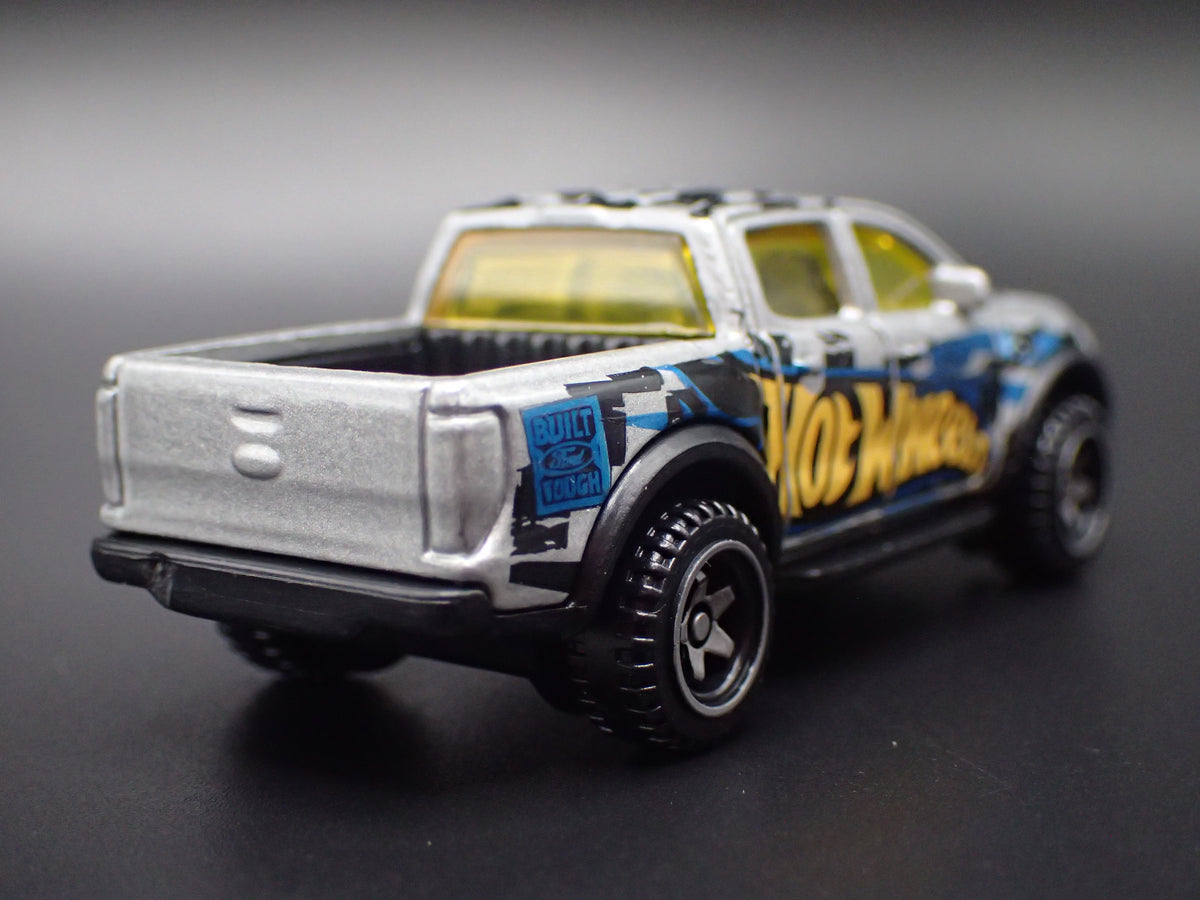 2017-2020 FORD RANGER RAPTOR PICKUP TRUCK SILVER 1/64 SCALE DIECAST MODEL CAR