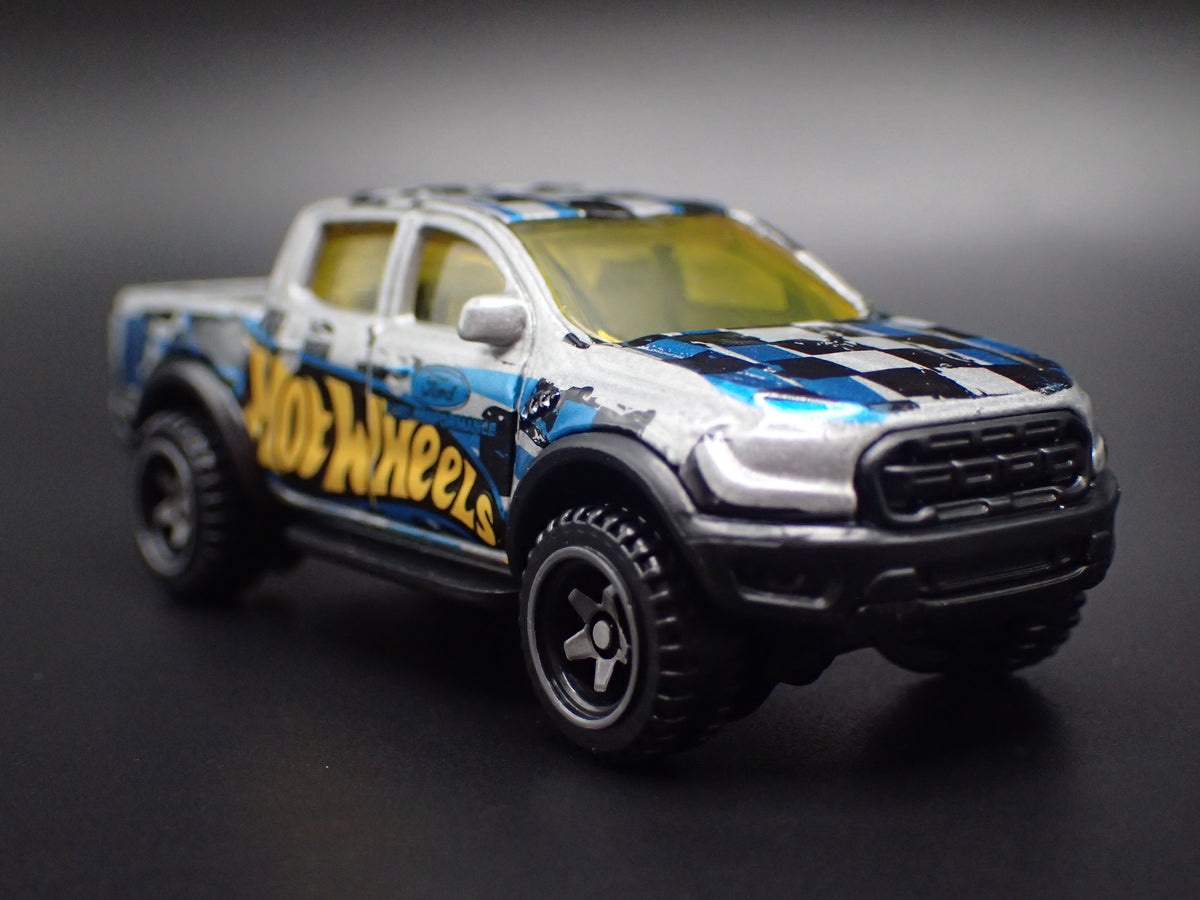 2017-2020 FORD RANGER RAPTOR PICKUP TRUCK SILVER 1/64 SCALE DIECAST MODEL CAR