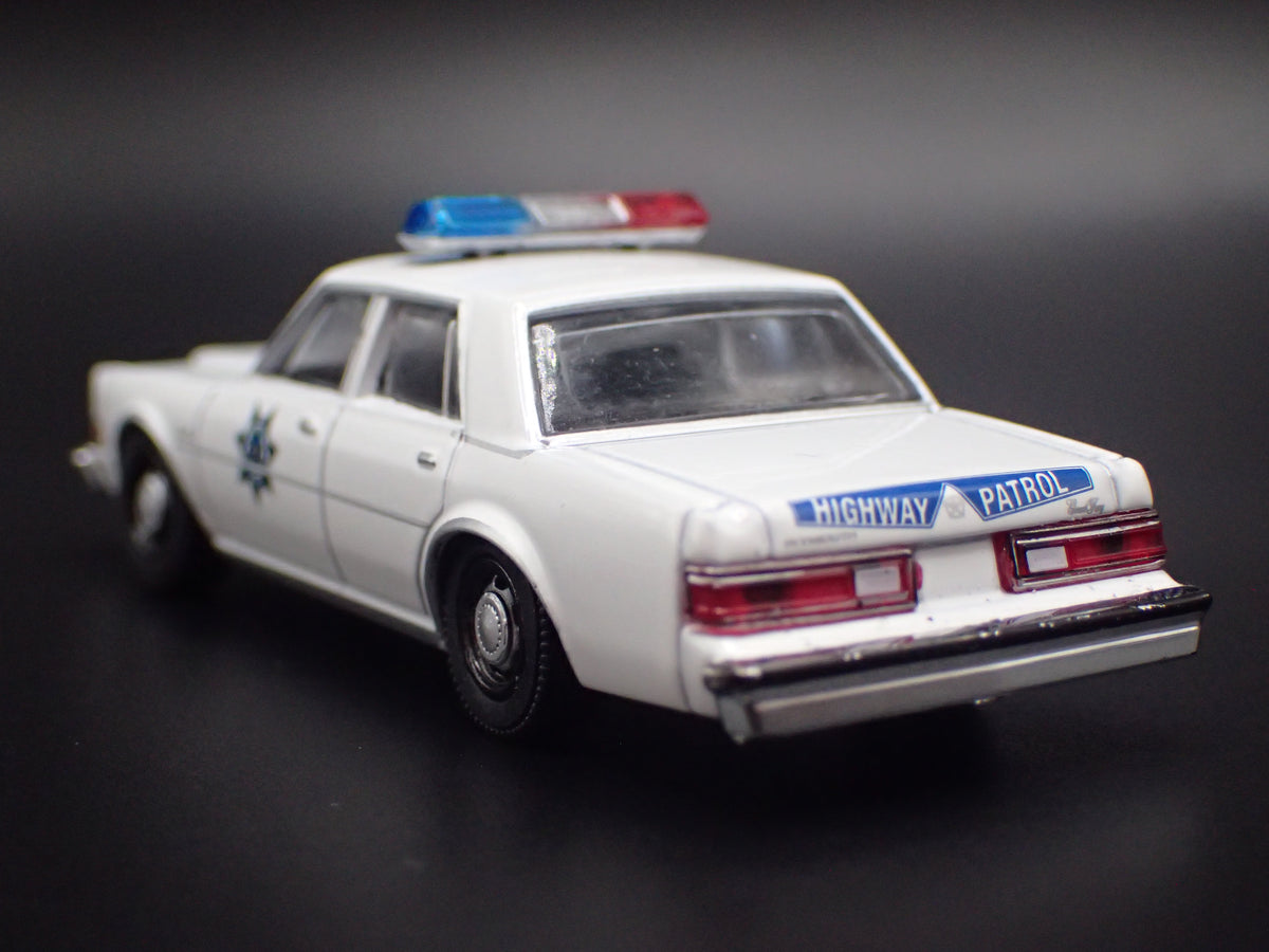 1982 82 PLYMOUTH GRAN FURY ARIZONA HIGHWAY PATROL 1:64 SCALE DIECAST MODEL CAR-Burning Rubber Toy Company