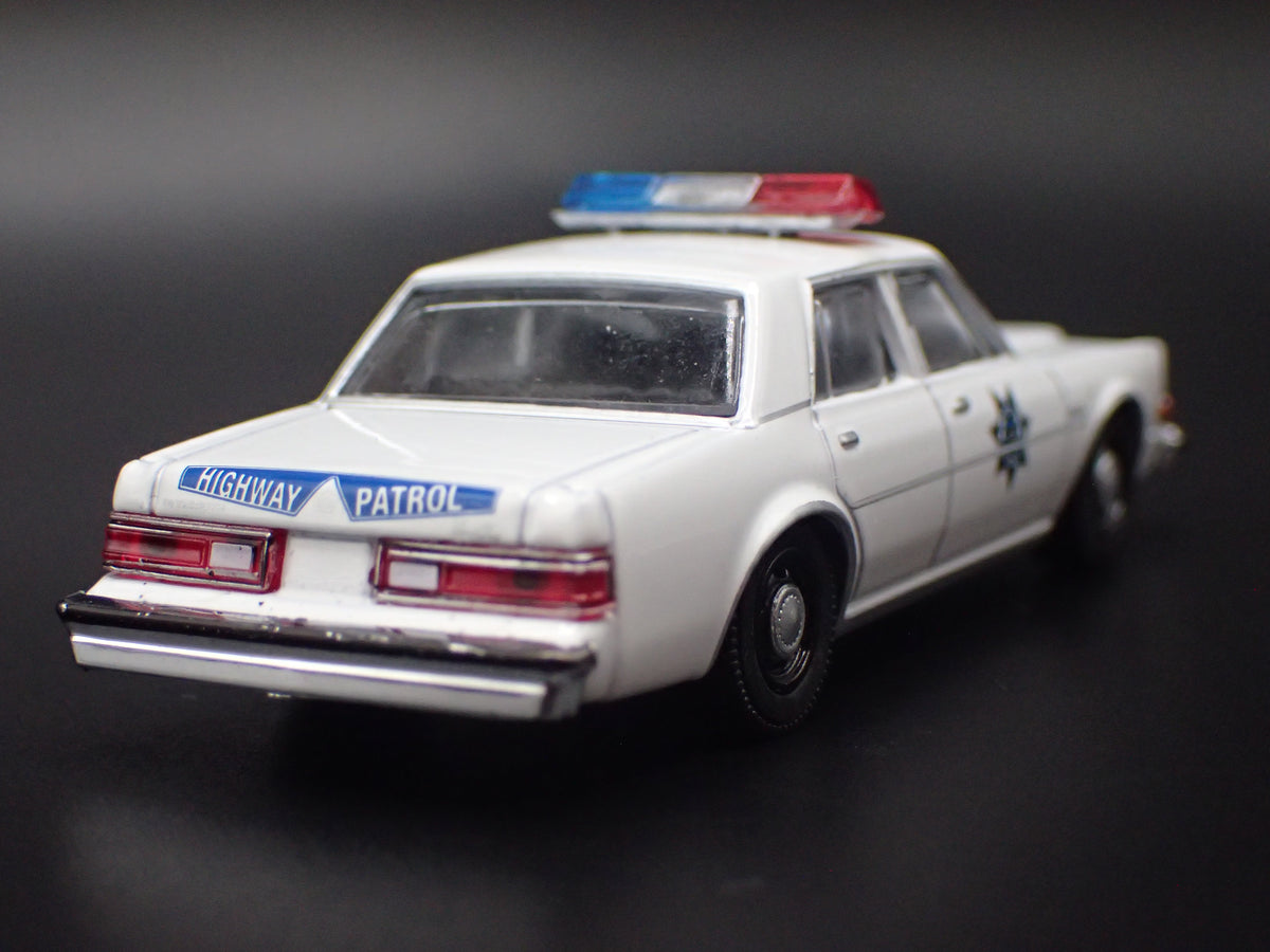1982 82 PLYMOUTH GRAN FURY ARIZONA HIGHWAY PATROL 1:64 SCALE DIECAST MODEL CAR-Burning Rubber Toy Company