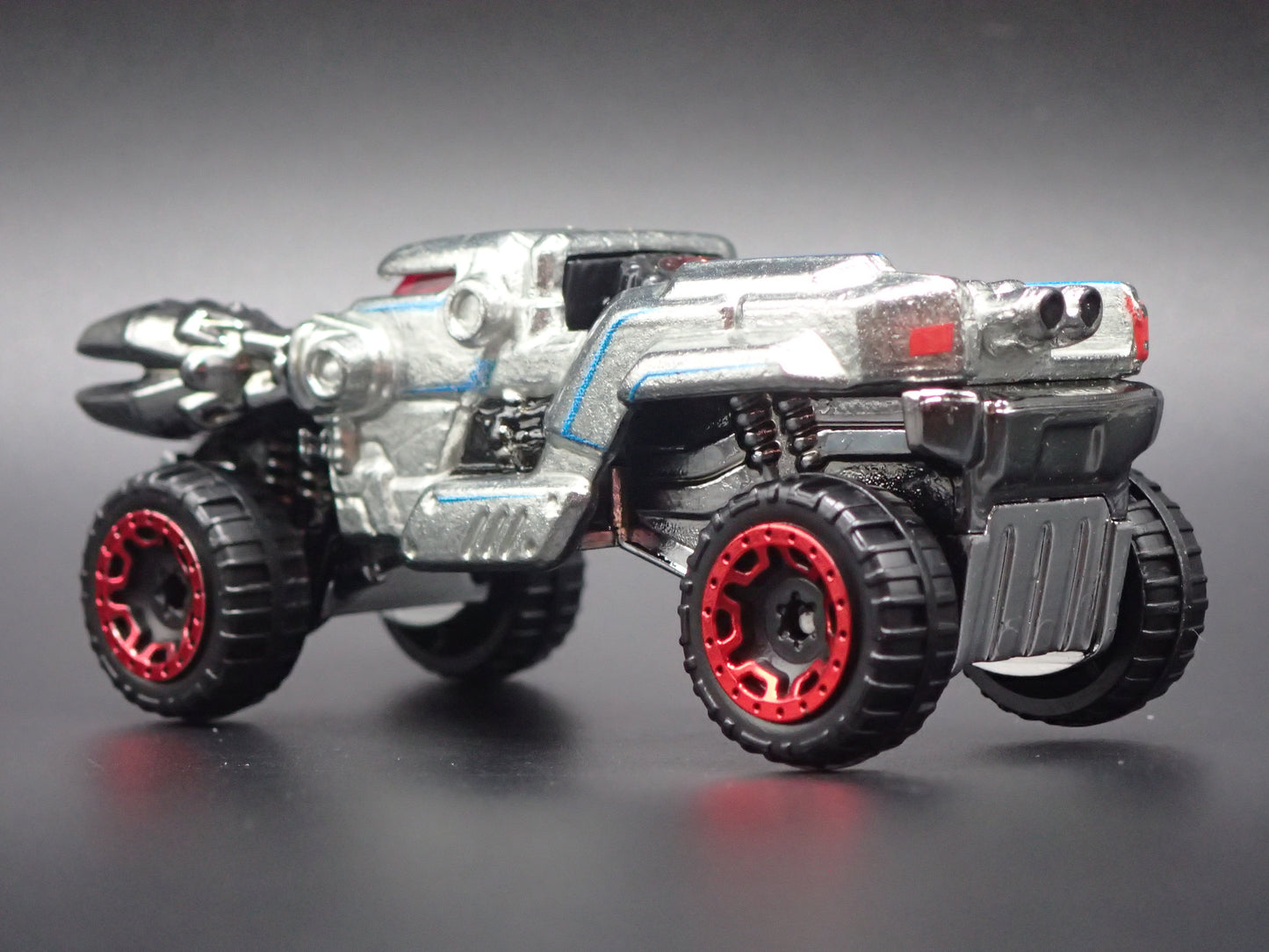CYBORG DC COMICS CHARACTER CARS 1:64 SCALE DIORAMA DIECAST MODEL CAR