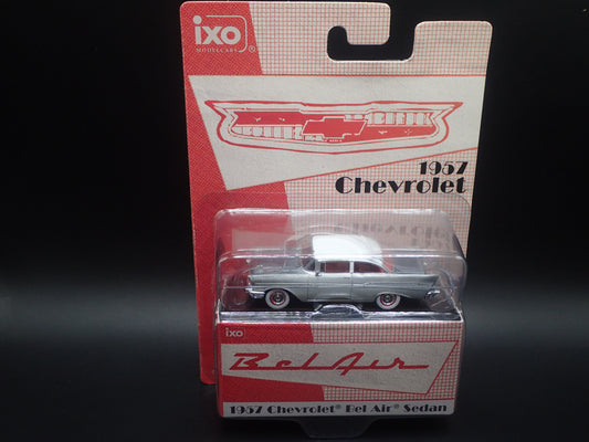 2026 IXO 1957 CHEVROLET BEL AIR SEDAN RAW CHASE 1:64 DIECAST MODEL CAR