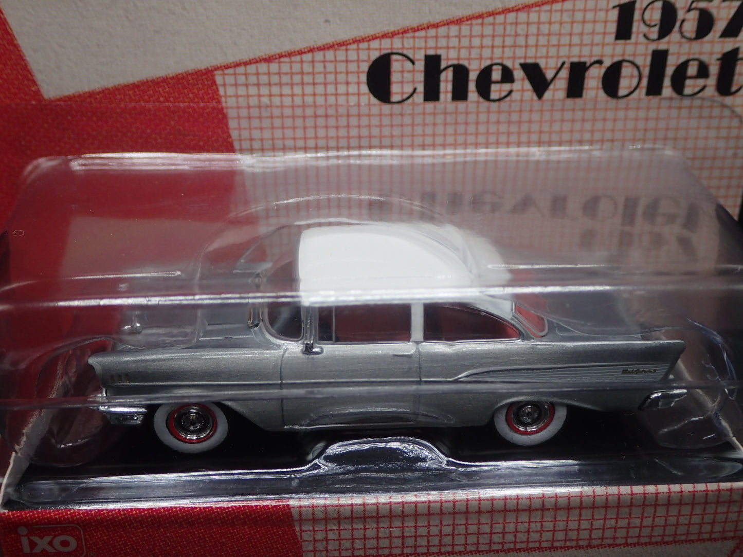 2026 IXO 1957 CHEVROLET BEL AIR SEDAN RAW CHASE 1:64 DIECAST MODEL CAR