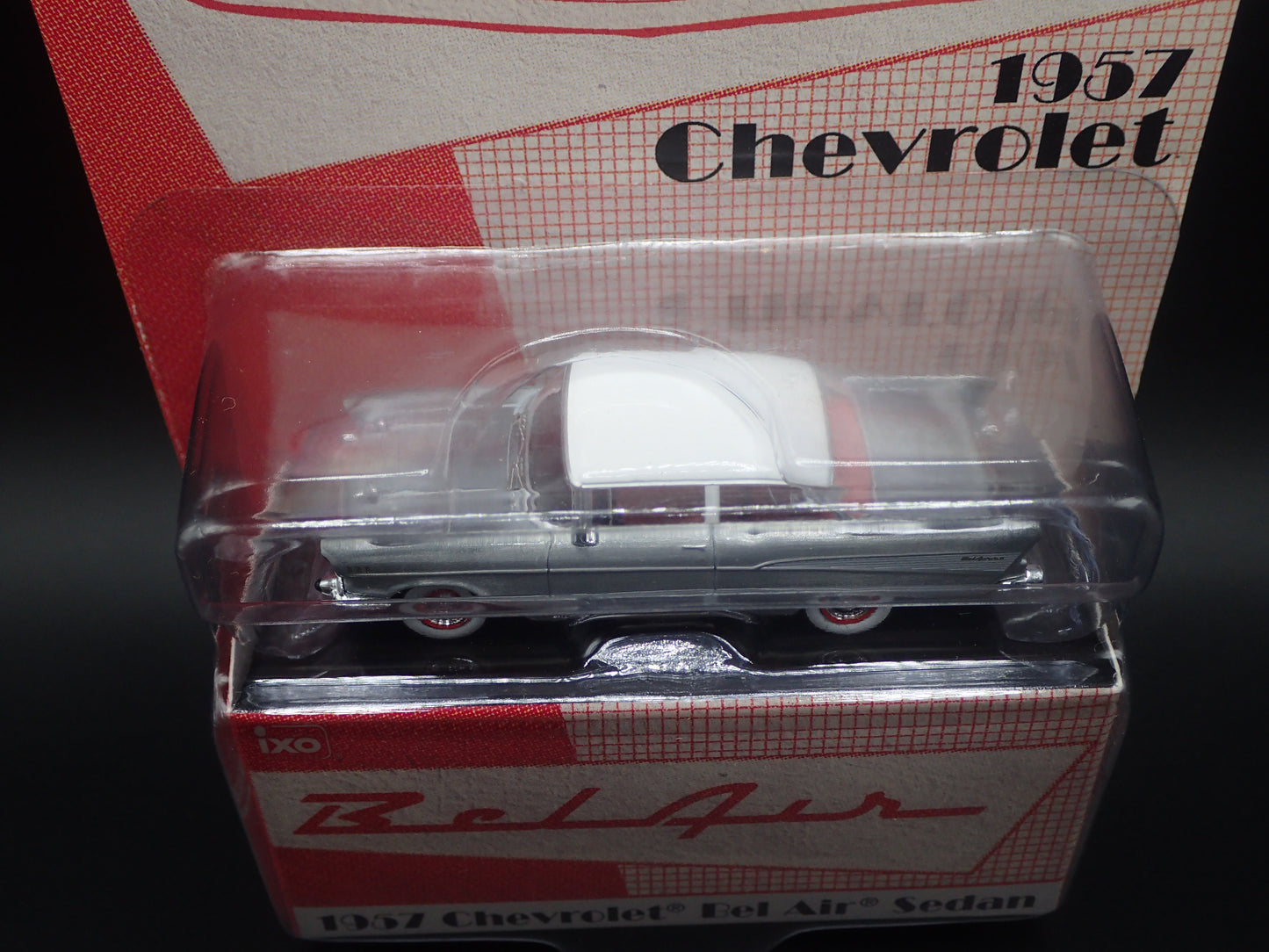 2026 IXO 1957 CHEVROLET BEL AIR SEDAN RAW CHASE 1:64 DIECAST MODEL CAR