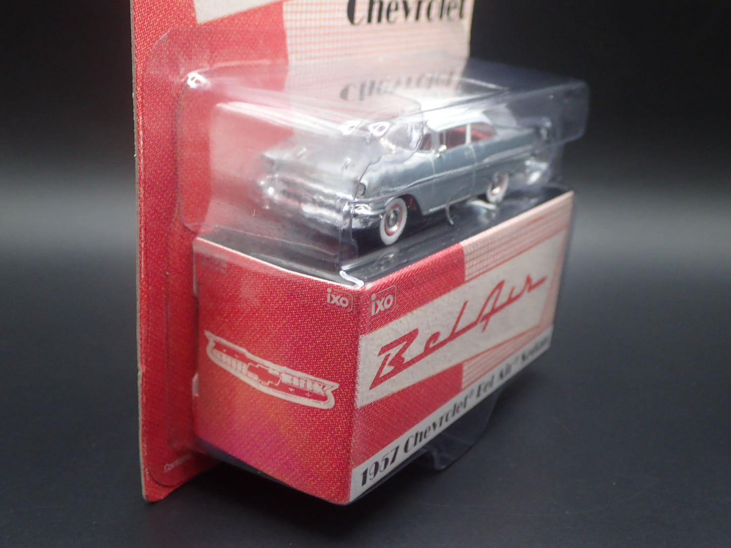 2026 IXO 1957 CHEVROLET BEL AIR SEDAN RAW CHASE 1:64 DIECAST MODEL CAR