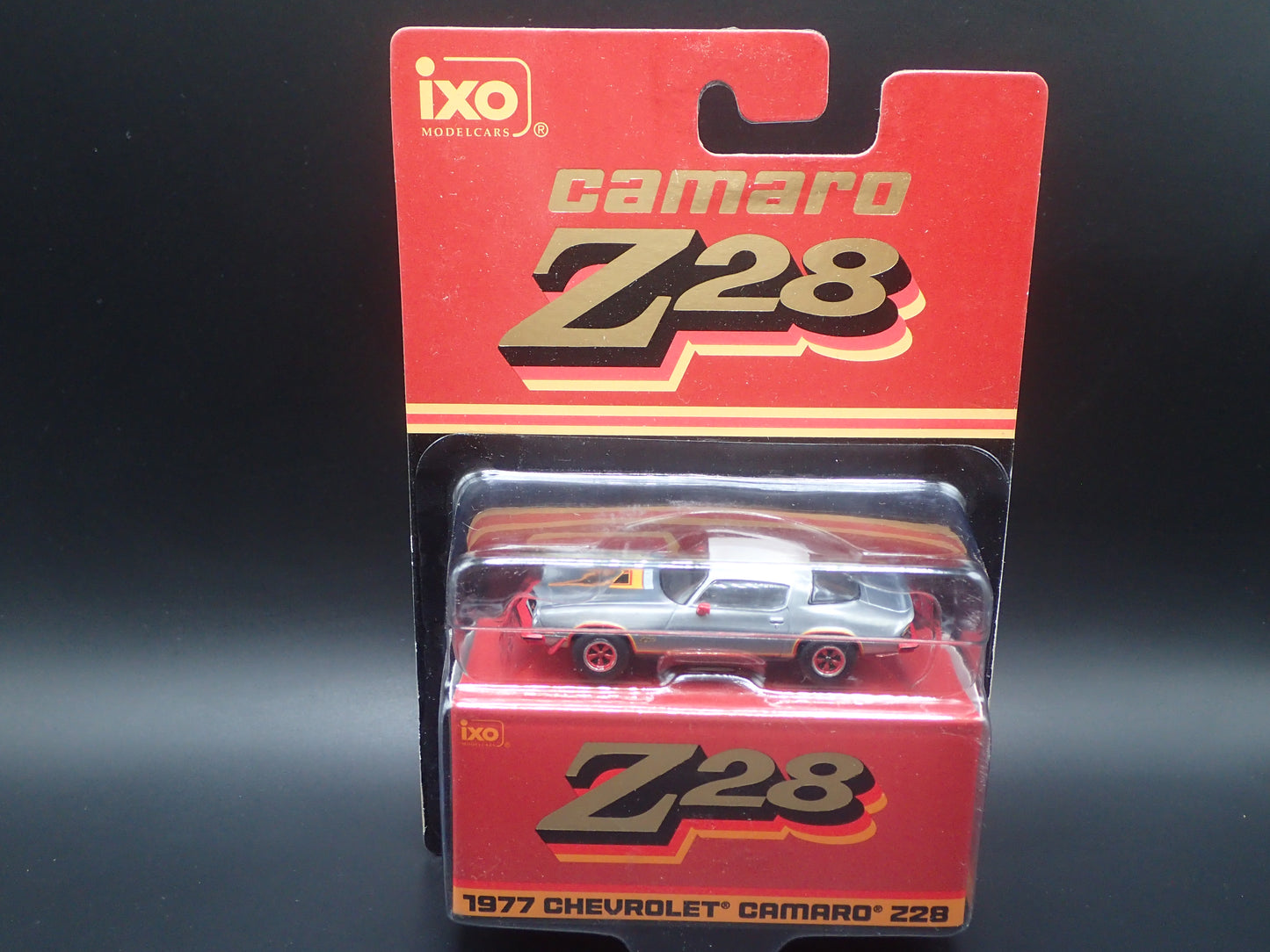 2026 IXO 1977 CHEVROLET CAMARO Z28 RAW CHASE 1:64 DIECAST MODEL CAR