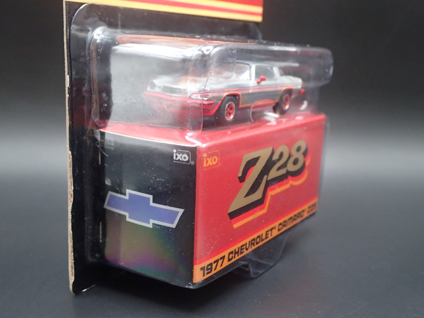 2026 IXO 1977 CHEVROLET CAMARO Z28 RAW CHASE 1:64 DIECAST MODEL CAR
