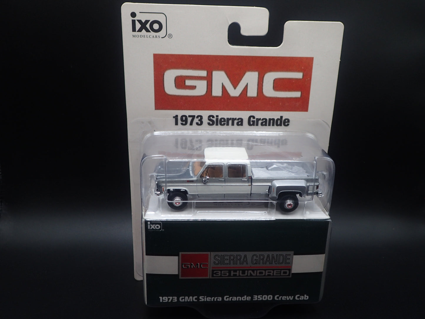2026 IXO 1973 GMC SIERRA GRANDE 3500 CREW CAB RAW CHASE 1:64 DIECAST MODEL CAR