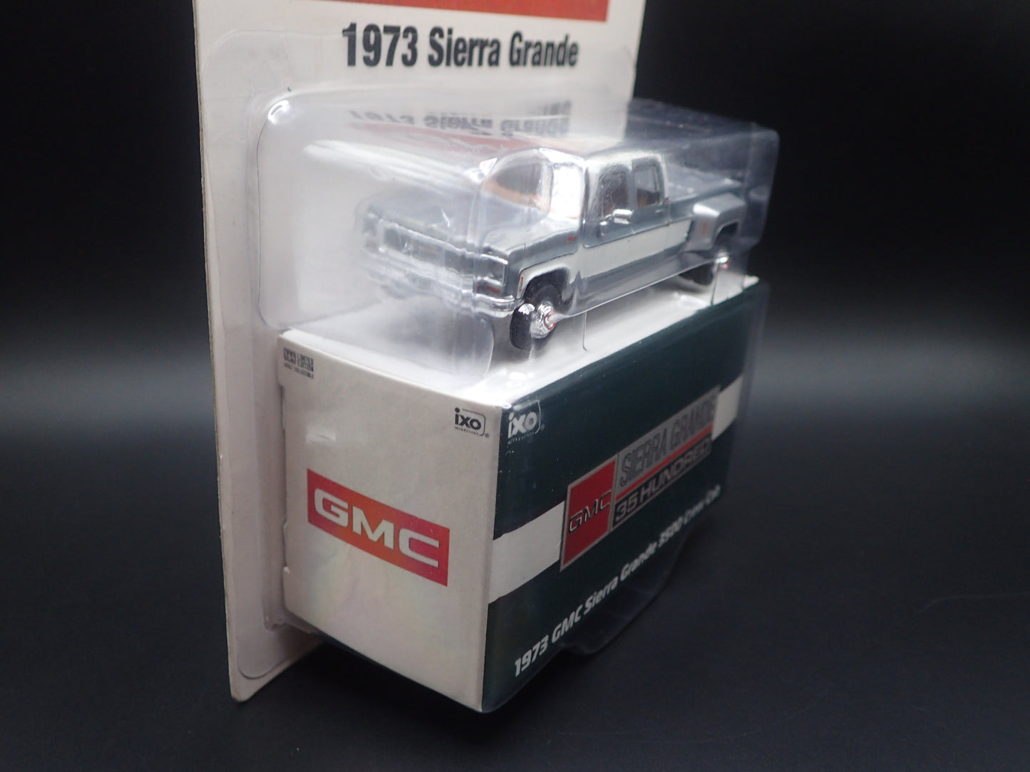 2026 IXO 1973 GMC SIERRA GRANDE 3500 CREW CAB RAW CHASE 1:64 DIECAST MODEL CAR