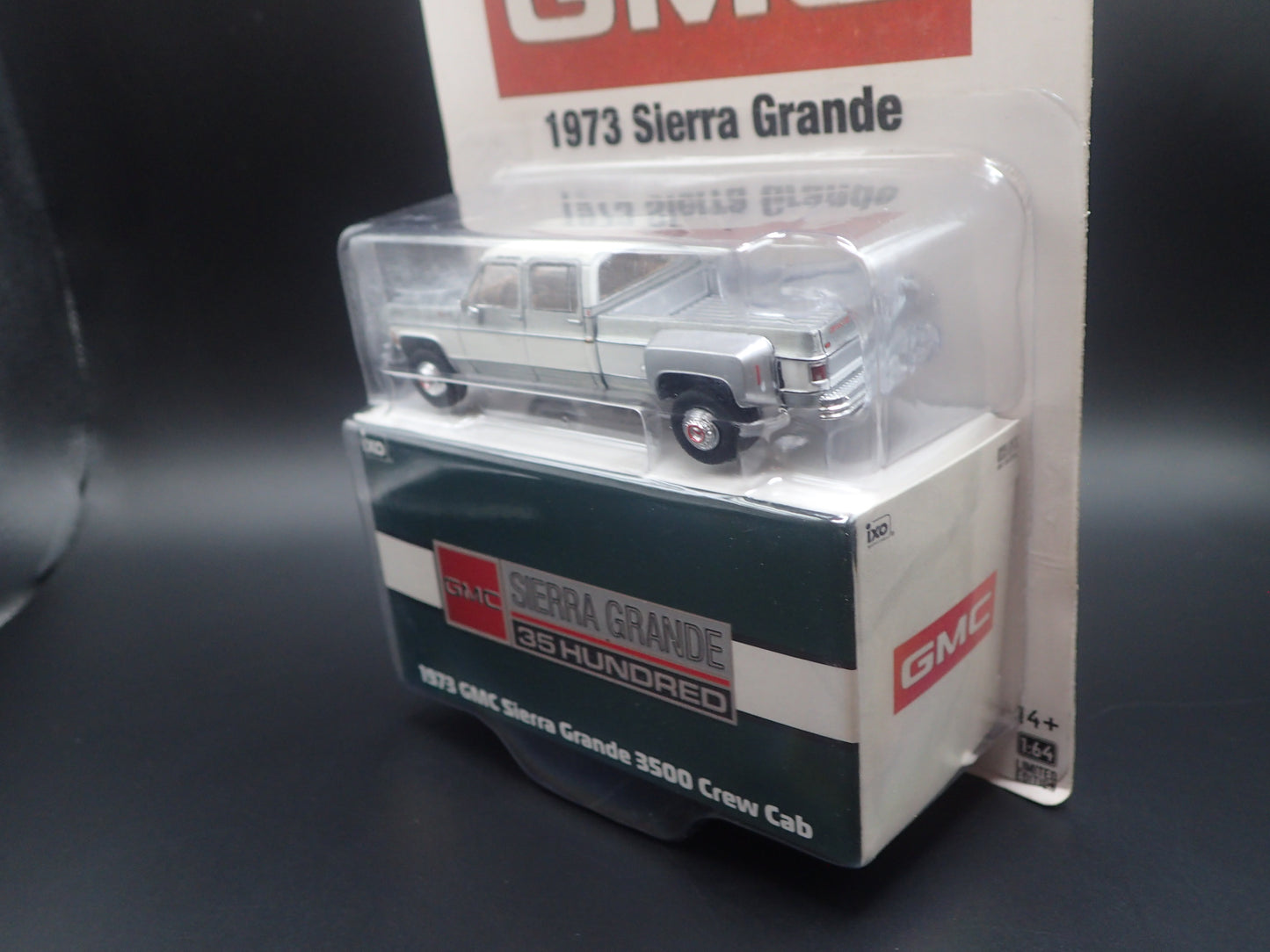 2026 IXO 1973 GMC SIERRA GRANDE 3500 CREW CAB RAW CHASE 1:64 DIECAST MODEL CAR