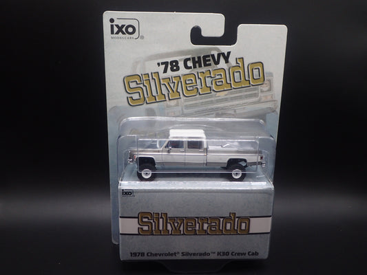 2026 IXO 1978 CHEVROLET SILVERADO K30 CREW CAB RAW CHASE 1:64 DIECAST MODEL CAR