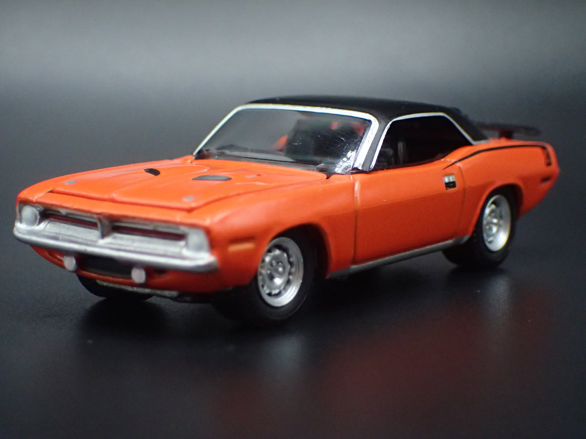 1970 70 PLYMOUTH CUDA 340 ORANGE 1:64 SCALE COLLECTIBLE DIECAST MODEL CAR