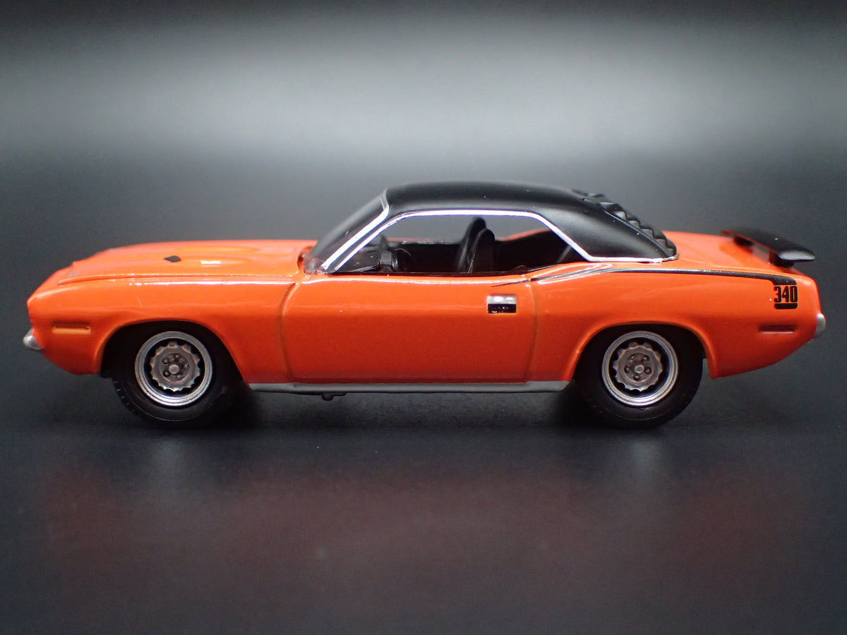 1970 70 PLYMOUTH CUDA 340 ORANGE 1:64 SCALE COLLECTIBLE DIECAST MODEL CAR