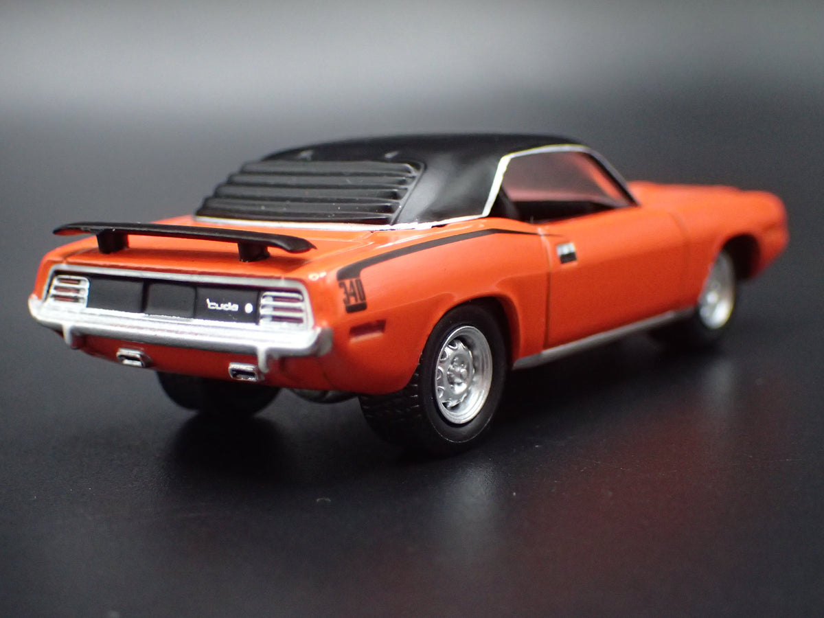 1970 70 PLYMOUTH CUDA 340 ORANGE 1:64 SCALE COLLECTIBLE DIECAST MODEL CAR