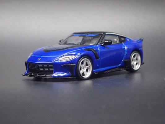 2023-2026 NISSAN Z VEILSIDE FFZ400 BLUE 1:64 SCALE DIORAMA DIECAST MODEL CAR