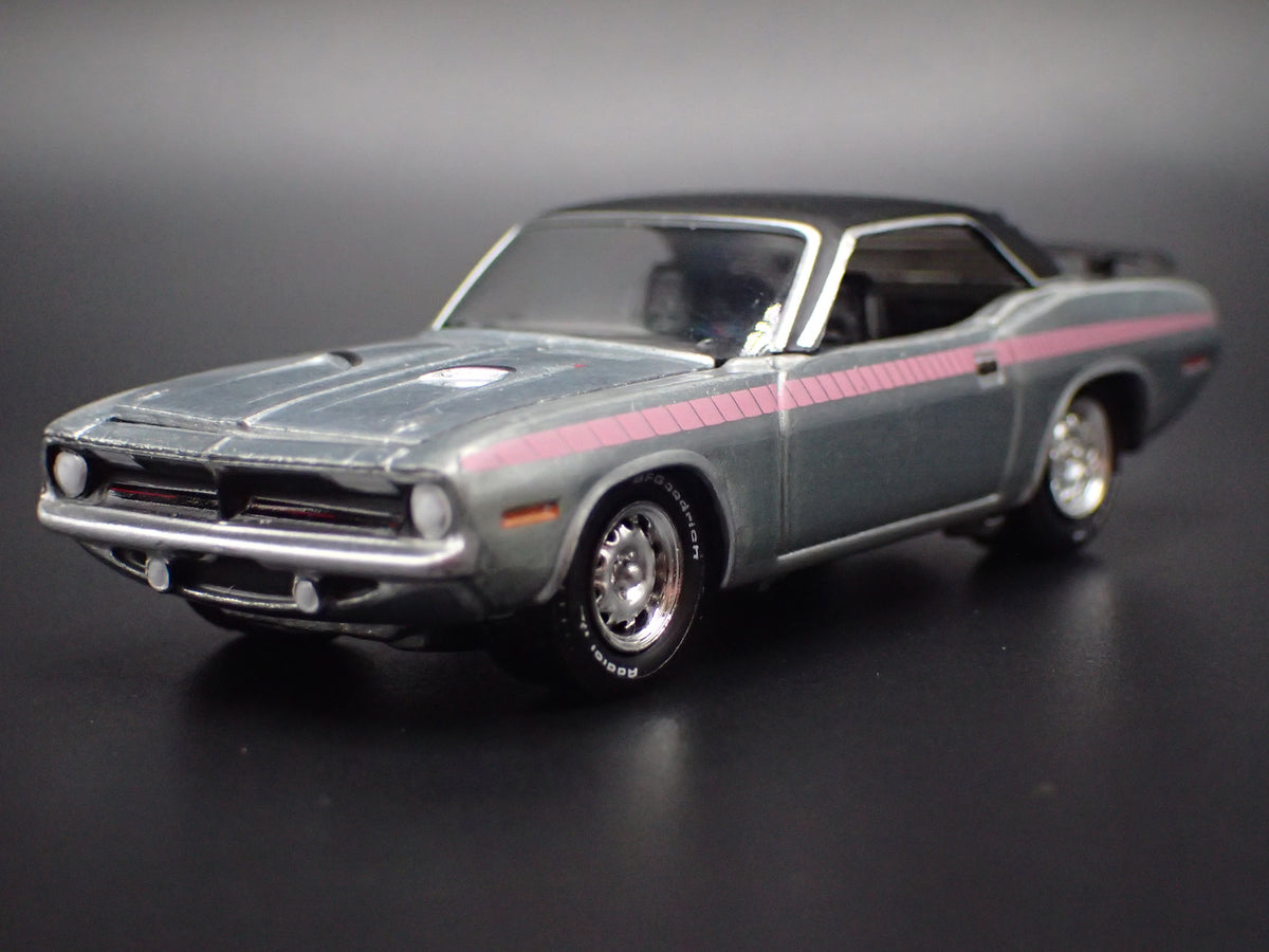 1970 70 PLYMOUTH CUDA RAW CHASE 1:64 SCALE COLLECTIBLE DIECAST MODEL CAR