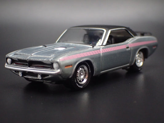 1970 70 PLYMOUTH CUDA RAW CHASE 1:64 SCALE COLLECTIBLE DIECAST MODEL CAR