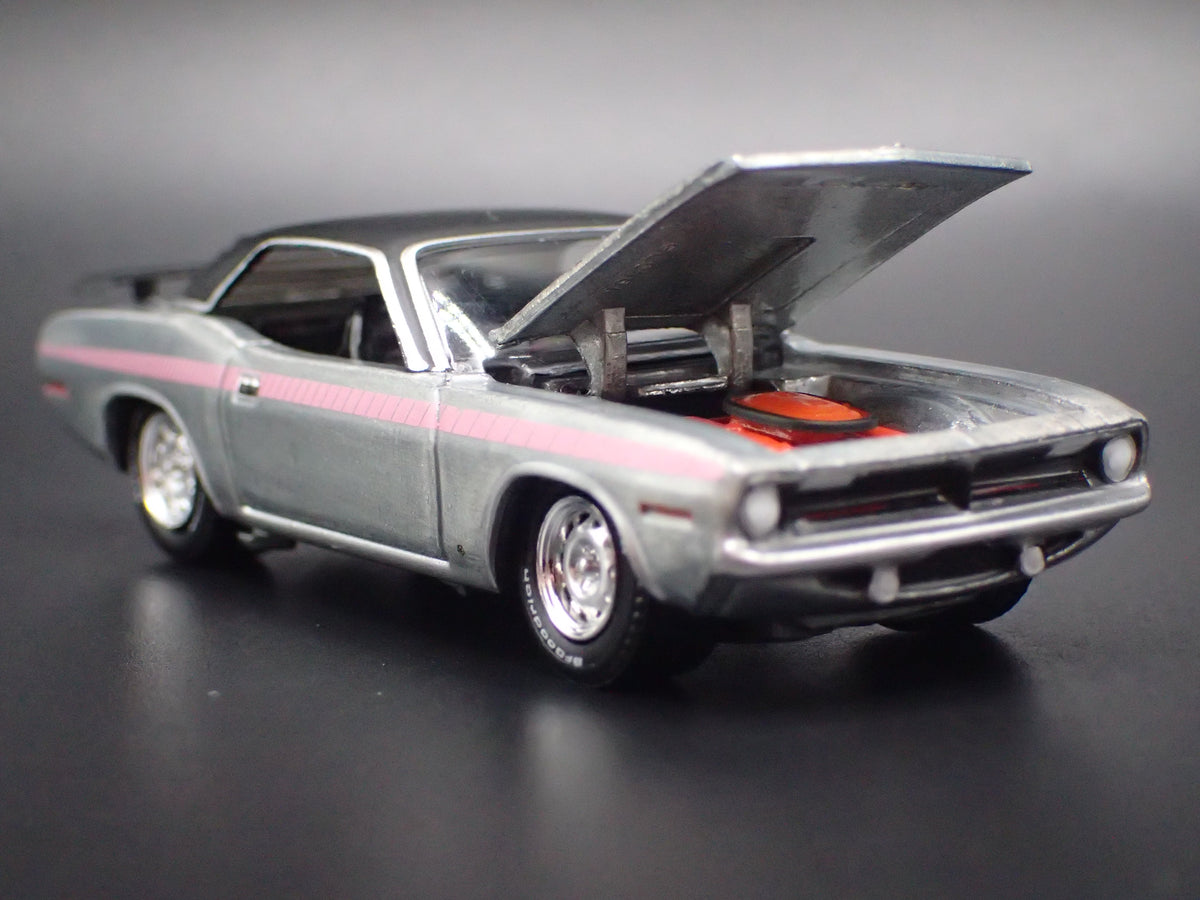 1970 70 PLYMOUTH CUDA RAW CHASE 1:64 SCALE COLLECTIBLE DIECAST MODEL CAR